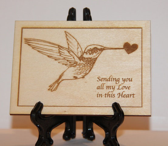 Hummingbird Love Plaque
