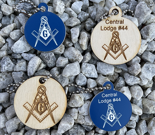Masonic Logo Keychain