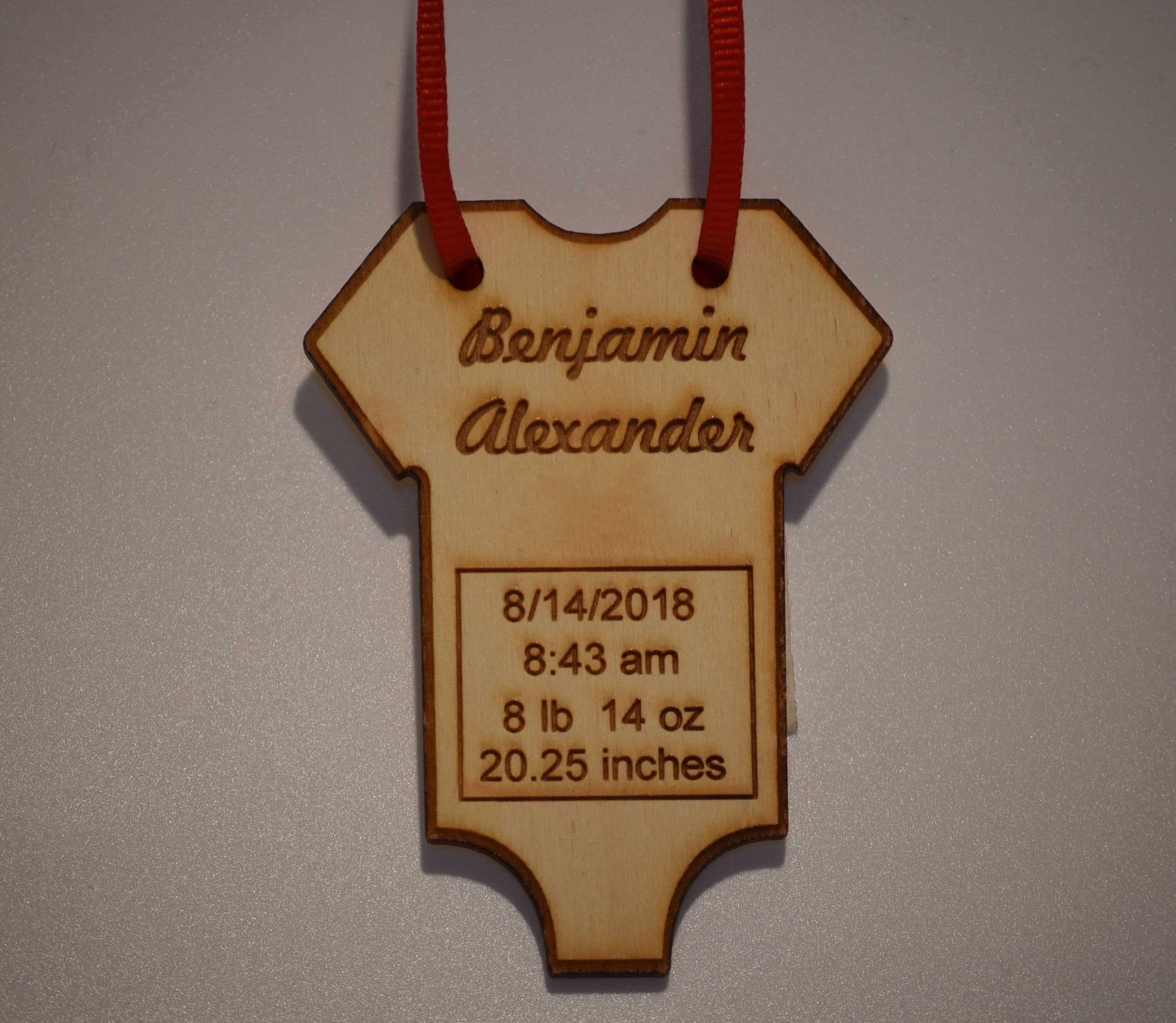 Custom Onesie Ornament